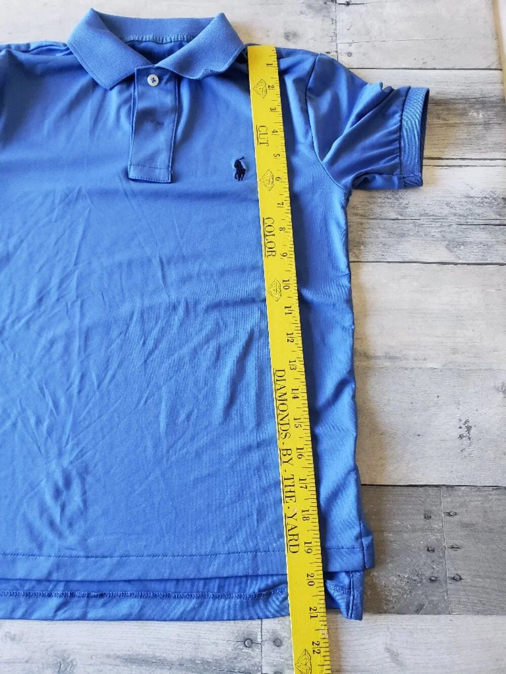 Blue Ralph Lauren Performance Boys Polo - Size S